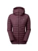 MOUNTAIN EQUIPMENT Funktionsjacke W EARTHRISE HOODED JACKET in Bordeaux