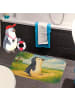 Mr. & Mrs. Panda Fußmatte Bad Pinguin mHerzieren Design ohne Sp... in Weiß