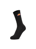 ellesse Socken 6er Pack in Schwarz