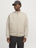 Jack & Jones Sweatshirt mit Reißverschluss in Moonbeam