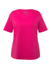 Ulla Popken Shirt in fuchsia pink