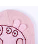 Peppa Pig Pig Kinder Wintermütze Strick Beanie Jungen Mädchen Winter Accessoire in Rosa