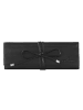 Windrose Nappa Schmuckkasten Leder 21 cm schwarz