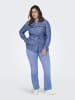 ONLY Carmakoma Jacke in Medium Blue Denim