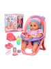 Wisam® Babypuppe pinkelt, brabbelt, weint, spricht 12 Geräusche