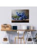 WALLARENA Leinwandbild Blumen in Blau