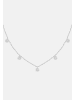 Ethische Diamanten Halskette aus 375 Weißgold mit Lab Grown Diamant