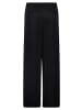 BETTY & CO Schlupfhose mit weitem Bein in Schwarz