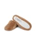 VITAFORM Lammfell Hausschuhe in camel