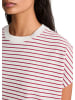 Marc O'Polo DENIM Streifen-T-Shirt relaxed in Dark Red