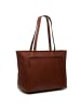 The Chesterfield Brand Salo Shopper Tasche Leder 39 cm Laptopfach in cognac