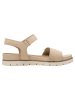 Tamaris WIDE FIT Sandalette in BEIGE NUBUK