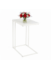 relaxdays Beistelltisch in Weiß - (B)50 x (H)64 x (T)35 cm