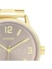 Oozoo Analog-Armbanduhr Oozoo Timepieces gold groß (ca. 45mm)