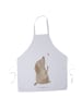 Mr. & Mrs. Panda Küchenschürze Hund Liebe ohne Spruch in Weiß