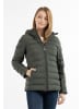 usha BLUE LABEL Damen Wattierte Steppjacke in Dunkeloliv
