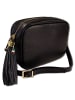 Florence Leder Umhängetasche Florence Tasche schwarz ca. 20cm