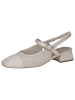 Caprice Slingpumps in VANILLA/OFFWH.