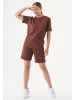 Organication Shorts "SHEYMA" in Kaffeebraun