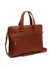 The Chesterfield Brand Elvas Aktentasche Leder 40 cm Laptopfach cognac