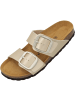 Palado Pantoletten Samos EGS Grande in Beige Metallic