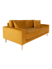 ebuy24 Sofa Lido Gelb 180 x 93 cm