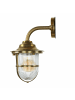 Licht-Erlebnisse Außen Wandlampe (B)16 x (H)31 cm in Messing