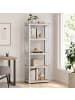 relaxdays Schwerlastregal in Silber - (B)60 x (H)200 x (T)60 cm