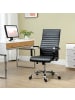 Vinsetto Bürostuhl-54B x 62T x 104-114H cm-Schwarz