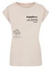 F4NT4STIC T-Shirt happiness SHORT SLEEVE TEE in Whitesand