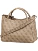 Guess Handtasche Brenton Small Girlfriend SAT Logo in Latte Logo