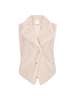IZIA Women Vest in light beige