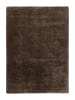 Vivorum Wohnzimmer / Schlafzimmer  Hochflor Teppich Zone 825 in taupe