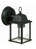 Licht-Erlebnisse Außen Wandlampe (B)11 x (H)22 cm in Schwarz