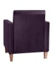 others SESSEL Karol Bezug Samtvelours Buche natur / purple