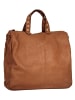 Samantha Look Umhängetasche echt Leder in cognac
