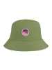 Trollkids Sonnenhut in hedge green/candy pink