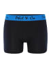 Phil & Co. Berlin  Retro Pants Jersey in schwarz-blau