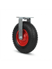 relaxdays Bockrolle in Schwarz/ Rot - 3.50-6