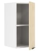 VCM  Küchenschrank B. 30 cm Hängeschrank Küche Fasola in Weiß / Honig-Eiche