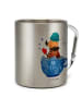 Mr. & Mrs. Panda Becher Nachtfalter Schaumbad ohne Spruch in Silber