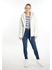 ICEBOUND Damen Wattierte Jacke in Wollweiss