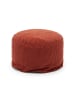 relaxdays Pouf in Rost - (H)25 x Ø 35 cm