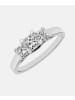 Diamant L'éternel Ring aus 750 Weißgold mit 1 Karat Diamant