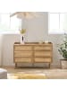 CALICOSY Kommode PALMO in Helles Holz - (W) 120  x (H) 79  x (L) 39  cm