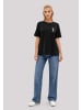 F4NT4STIC T-Shirt Smiley Originals Basketball Sports in off black