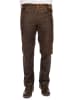 MADDOX Lederhose ARB in braun