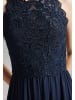 HEY KYLA Abendkleid in marine - 0001