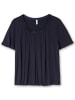 sheego T-Shirt in tiefblau