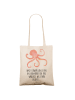 Mr. & Mrs. Panda Schultasche Tintenfisch mit Spruch in Creme